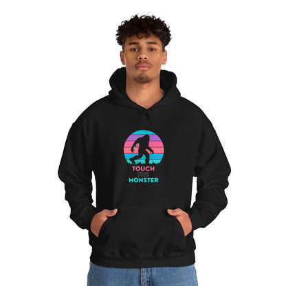 'Touch the Monster' [Option 2] Unisex Heavy Blend™ Hooded Sweatshirt