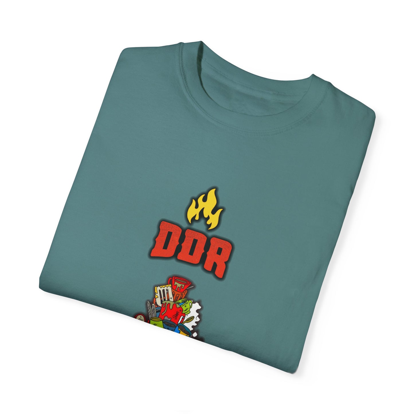 'Dirty Dish Rage' Unisex Garment-Dyed T-shirt