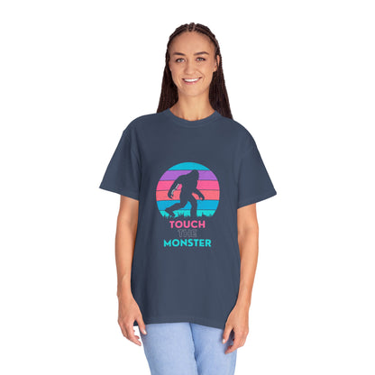 'Touch the Monster' [Option 2] Unisex Garment-Dyed T-shirt