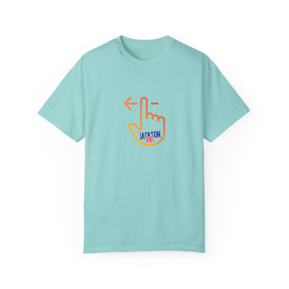 'Swipe Left' Unisex Garment-Dyed T-shirt