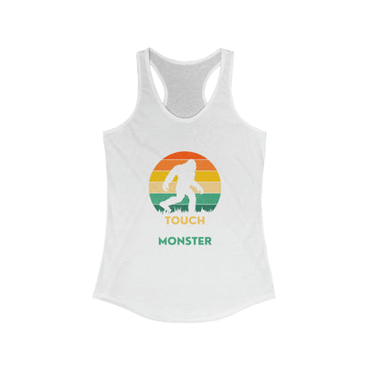 'Touch the Monster' Women's Ideal Racerback Tank