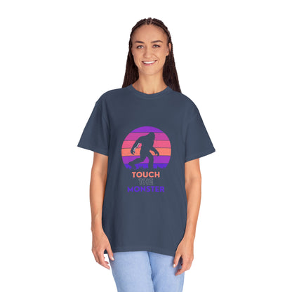 'Touch the Monster' [Option 3] Unisex Garment-Dyed T-shirt